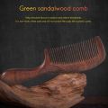 Unisex Sandalwood Comb Women Men Home Travel Wood Anti-Static Fine-Tooth Comb Wooden Handles Hair Comb. 