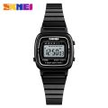 SKMEI Fashion Sport Watch Women Top brands Luxury 3Bar Waterproof Ladies Watches Small Dial Digital Watch Relogio Feminino 1252. 
