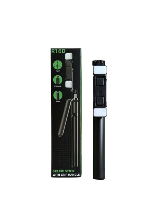 Selfie%20Stick,%20R16,%20Extendable%20with%20Balance%20Handle%20&%20Recharable%20BT%20Remote,%20Stable%203%20Leg%20Design,%20Selfie%20Stick%20with%20Tripod%20Stand%20for%20360%C2%B0%20Panoramic%20Shoot,%2062"%20Long,%20Made%20for%20Phones,%20Gopro,%20-%20Image%204