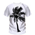 Fashion Sun Beach Boy T-shirt 3D print coconut tree shirt summer leisure oversized hip hop handsome high quality comfortable top.