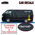 New Design Car Sticker Vinyl CAR Window Sticker Automobiles Accessories Waterproof Vinyl Decal Car Hood Decal Rear Vinyl Side Door Sticker For Car Window body AND GLASS-WHITE (1 PC). 