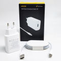 Vivo 44W Fast Charger USB Type C Power Adapter for Vivo X70, X60, X50 Pro, IQOO, Neo855, Z5X, S6, S7, Y5s. 