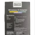 ALFA NET UW07 802.11 b/g/n 150Mbps USB WiFi Wireless-N Adapter with Fixed High Gain Antenna Long Range - Black. 