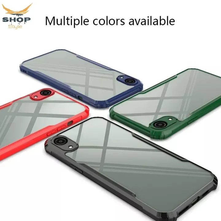 Samsung%20Galaxy%20A03%20Core%20-%20Hard%20Case%20Back%20Cover%20(%20100%25%20Premium%20Quality%20)%20Transparent%20Silica%20Gel%20Matte%20ShockProof%20Slim%20Thin%20Cover%20Phone%20Casing%20...%20-%20Image%206