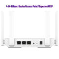 Cudy WR1300E AC1200 Gigabit Dual-Band Wi-Fi Router - 867Mbps at 5GHz and 300Mbps at 2.4GHz - Beamforming - MU-MIMO - White. 