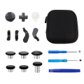 17PCS Metal Paddles Thumb Grips Core Joystick Kit Replacement Accessories for Xbox One Elite 2 Enhanced Precision Game Controller Parts. 
