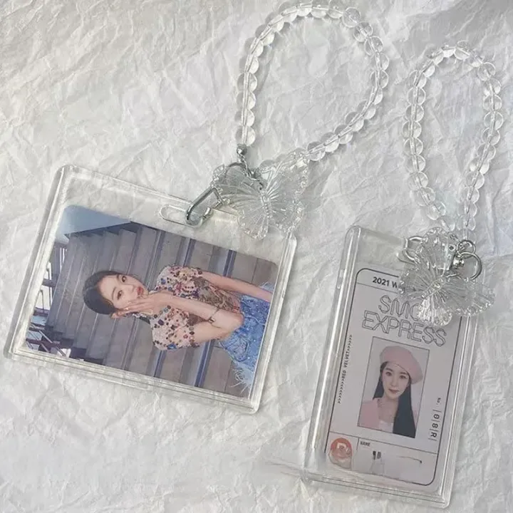 Transparent%20Butterfly%20Photocard%20Holder%20Keychain%20Pendant%20Acrylic%20Display%20Stand%20Kpop%20Idol%20Protection%20Credit%20Id%20Bank%20Card%20Holder%20-%20Image%202