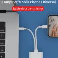 2 In 1 OTG Card Reader Type C Lightning to SD TF Memory Card Adapter For PC Laptop iPhone Multi Smart Cardreader No APP Requires. 