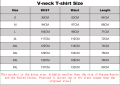 KYKU Rose Flower T Shirt Women Flowers V-neck Tshirt Romantic Shirt Print Red Funny T shirts Womens Clothing Summer Casual Tops.
