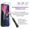 XS MaxPro Ma for iPho tempered glass suitable for ne 14 13 12 11 15 x 7 8 6 Plus X XR screen protector glass with transparent protective case. 