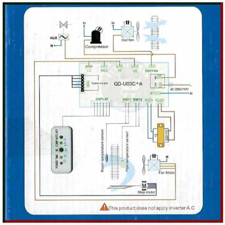Qunda%20Qd-U03C+%20Universal%20Air%20Conditioner%20Control%20System%20Board%20Timer%20Control%20Adjustable%20Air%20Flow%20Louver%20Motor%20Control%20Mode%20For%20Non%20Inverter%20Window%20Cassette%20Split%20Type%20AC%200.5%20Ton%20to%205%20Ton%20Single%20Phase%20AC%20-%20Image%209