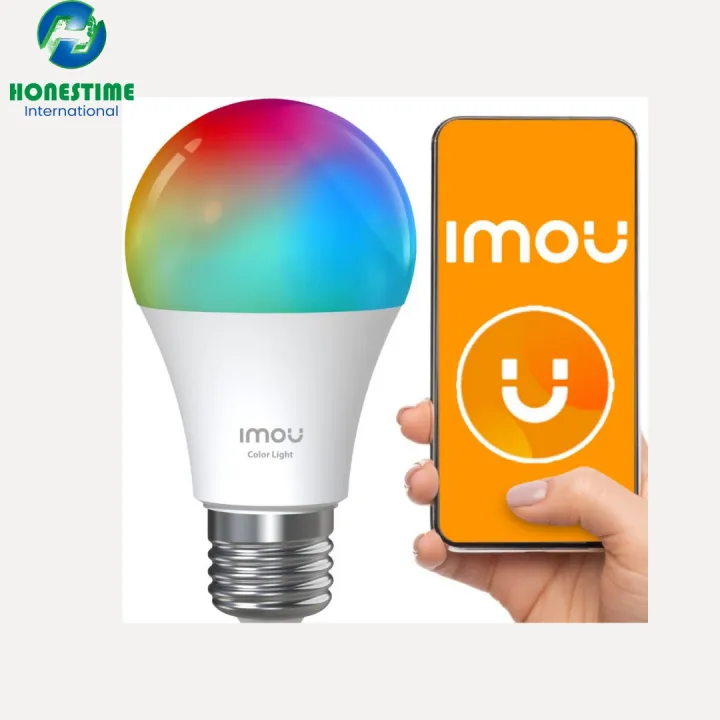 Honestime presents IMOU B5 9W Smart Color Light Bulb