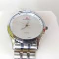 Primium Quality Stainless Steel Analog Wrist Watch For Men ( White).