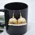 Trendy Bohemian Indian Jhumka Earrings for Girls Simple Stylish - Metal Drop Earring for Women New Collection - Big Size Ear Ring - কানের দুল - Earrings for Girls.