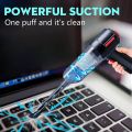 Compressed Air Duster Rechargeable Mini Vacuum Cleaner , 6000 PA, Dust Off for Computer, Keyboard ,Laptop, Car Cleaner.