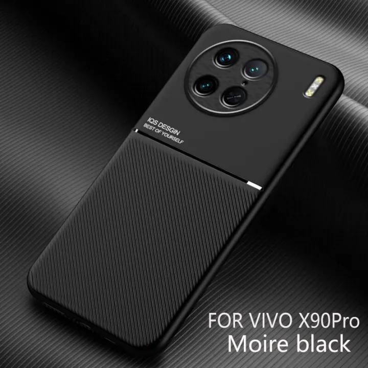 xprmy%20for%20Vivo%20X90%20Pro%20Case%20Car%20Magnetic%20Holder%20Leather%20Plate%20Back%20Cover%20Soft%20Phone%20Cases%20-%20Image%205