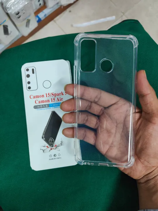 For%20Tecno%20Spark%205%20/%20Spark%205%20PRO%20/%20Tecno%20Camon%2015%20%20transparent%20Silicone%20Soft%20Gel%20Rubber%20Shockproof%20Back%20Cover%20-%20Image%202
