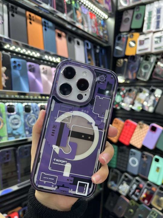 For%20Apple%20iPhone%2014%20Pro%20Max%20-%20Spigen%20Ultra%20Hybrid%20(MagFit)%20Zero%20One%20Phone%20Case%20Protective%20Designed%20Cover%20-%20Image%203