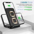30W Wireless Charger Stand for iPhone 14 13 12 11 XS XR X 8 Wireless Fast Charging Dock Satation for Samsung S22 Phone Charger.