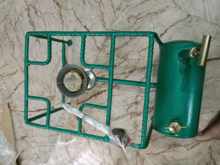 Iron Kerosene Pressure Stove 2 Liter Jumbo Tank With Accessories