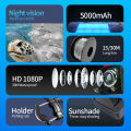 Portable Fish Depth Finder Water Handheld 1080P 4.3 Inch LCD Fish Finder Underwater 220° Fishing Camera With Night Vision. 