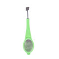 Tea Infuser Loose Tea Leafs Strainer Herbal Spice Silicone Filter Diffuser Green.