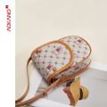 Aokang Bag Women's Bag2022New Popular Niche French Bear Good-looking Female Crossbody All-Matching Bag.