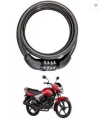 4-digit password Helmet code lock Mountain bike lock Portable Security Anti-0theft Bicycle Password Lock Coil Lock Digital.