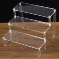 1-3 Tier Perfume Organizer Box Multi-layer Acrylic Doll Display Stand Holder Transparent Perfumes Storage Rack Desktop Organizer.