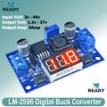 LM2596 DC DC Step Down Buck Converter with Digital Tube Display. 