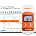 BRADOO 4X RC-5+ PDF USB Temperature Data Logger Reusable Recorder 32000 Points for Refrigeration, Cold Chain Transport.