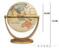 360° Rotating Globes Earth World Geography Map Desktop Decoration World Globe (5 Inches). 