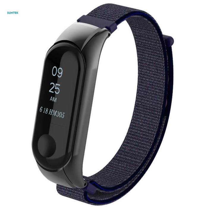 3xReplacement Nylon Watch Strap Watch Band for Xiaomi Mi Band