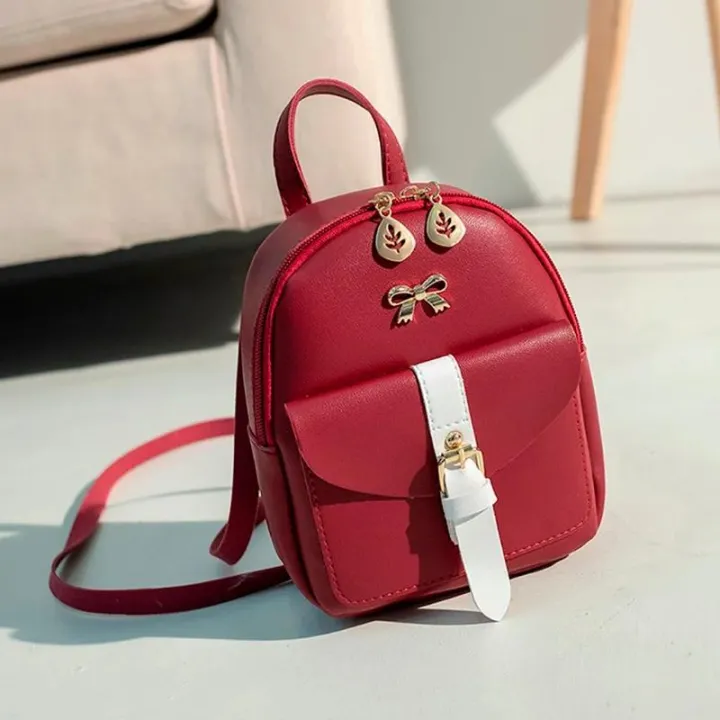 Women's%20Mini%20Backpack%20Luxury%20PU%20Leather%20Kawaii%20Backpack%20Cute%20Graceful%20Bagpack%20Small%20School%20Bags%20for%20Girls%20Bow-knot%20Leaf%20Hollow%20-%20Image%203