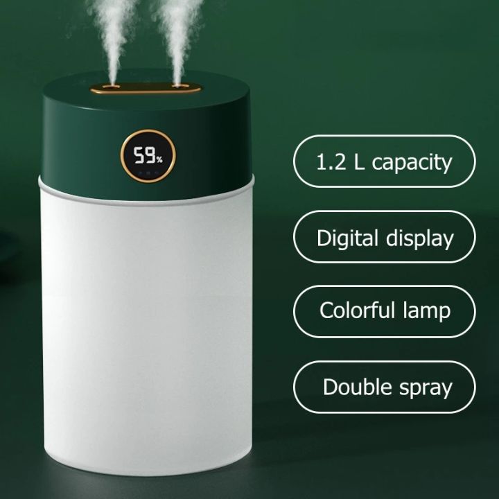 Air%20Humidifier%20for%20Room%201200ML%20Large%20Capacity%20USB%20Aroma%20Essential%20Oils%20Diffuser%20Humidity%20Display%20Mist%20Maker%20with%20Led%20Night%20Lights%20Double%20Spray%20Desktop%20Aromatherapy%20Purifier%20for%20Home%20Office%20-%20Image%204