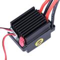 JDXHLAU 2X Rc ESC 320A 6-12V Brushed ESC Speed Controller with 2A BEC for RC Boat U6L5. 