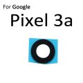 2pcs Back Camera Lens Rear Glass Parts for Google Pixel 6 7 8 Pro 5 6a 4a 4 3a 3 XL 4XL 3aXL 3XL Protector Protective Film With Sticker.