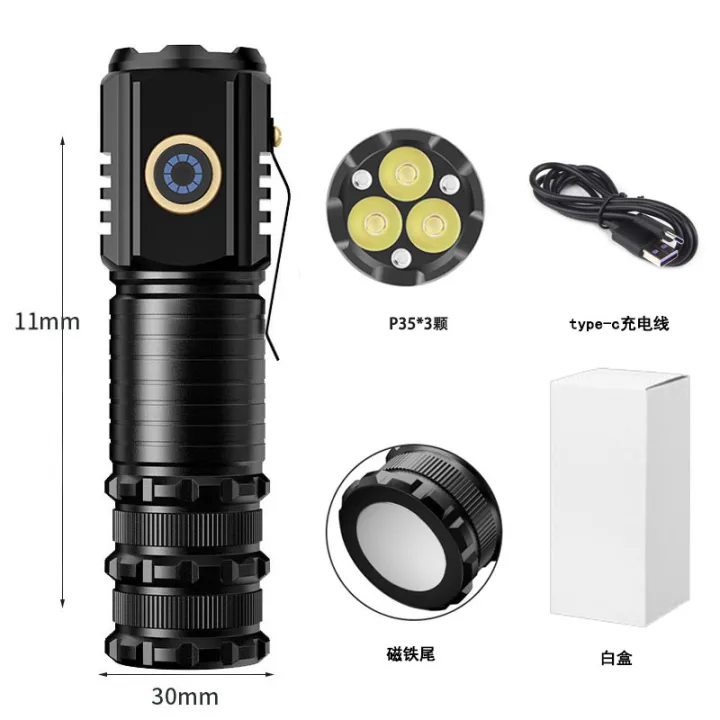 The%20new%20cross-border%20strong%20light%20long-beam%20flashlight%20is%20bright%20and%20mini%20portable%20small%20flashlight,%20outdoor%20multi-functional%20clamp%20cap%20lamp%20flashlight%20-%20Image%208