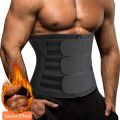 Men Waist Trainer Trimmer Belt for Weight Loss Neoprene Body Shaper Sauna Workout Sweat Belly Belt with Double Straps Shapewear. 