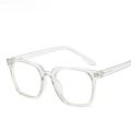 【Good-Love Store】block soft optical Frame Clear Classic Rivets Men Accessories Eyeglasses Spectacle Gaming Glasses. 