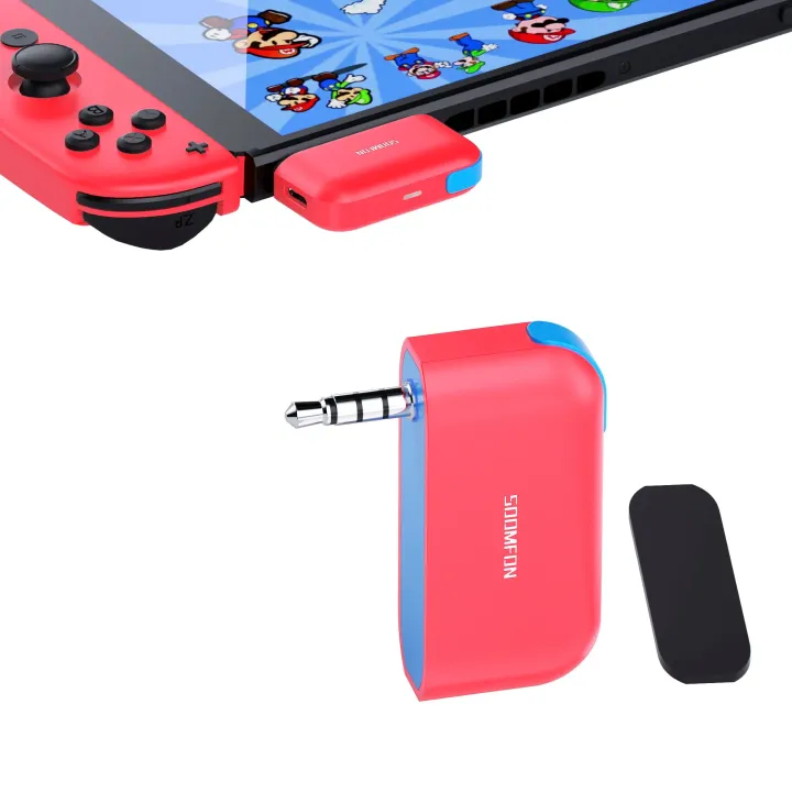 SOOMFON%20Bluetooth%205.0%20Transmitter%20Wireless%20Audio%20Adapter%20for%20Nintendo%20Switch%20Lite%203.5mm%20Jack%20-%20Image%207