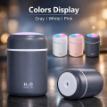 Portable Humidifier Mini USB 300ML RGB LED Cool Mist Aroma Diffuser for Home Office Car.