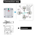 4Pcs 50KG Human Scale Load Cell Weight Sensors+HX711 Module Body Load Cell Weighing Sensor Pressure Sensors Measurement ToolsTo.