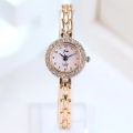 Fashion Small Dial Rose Gold Women Watches Alloy Strap Ladies Bracelet Watch Gift Quartz Watch for Women. 
