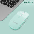 GOOJODOQ Bluetooth Wireless Mouse Modern Slim And Silent Rechargeable iPad Tablet Phone Universal Portable.