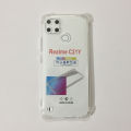 Realme C21Y Soft Silicone Transparent Back Cover Full Protection Shock Proof/ Break Proof C21Y Phone Case for Realme..