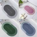 Door mat Super Absorbent Floor Mat, Memory Foam Bath Mat Absorbent Super Cozy Soft Strong Non-Slip Pvc Bathroom Rug Easy to Clean. 