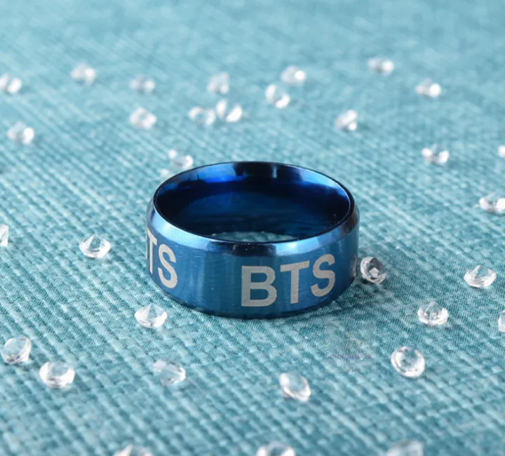 BTS Stainless Steel Batman Symbols Rings by Top 10 Mart | Daraz.com.bd