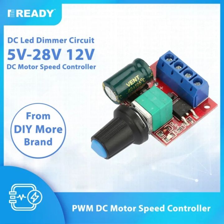 High quality 5v-28V 12V 5a PWM DC Motor Speed Control Control Controller Volt Regulator LED Dima Equipment Professional
