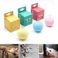 Smart Cat Toys Interactive Ball Catnip Cat Training Toy Pet Playing Ball Pet Squeaky Supplies Toy For Cats.